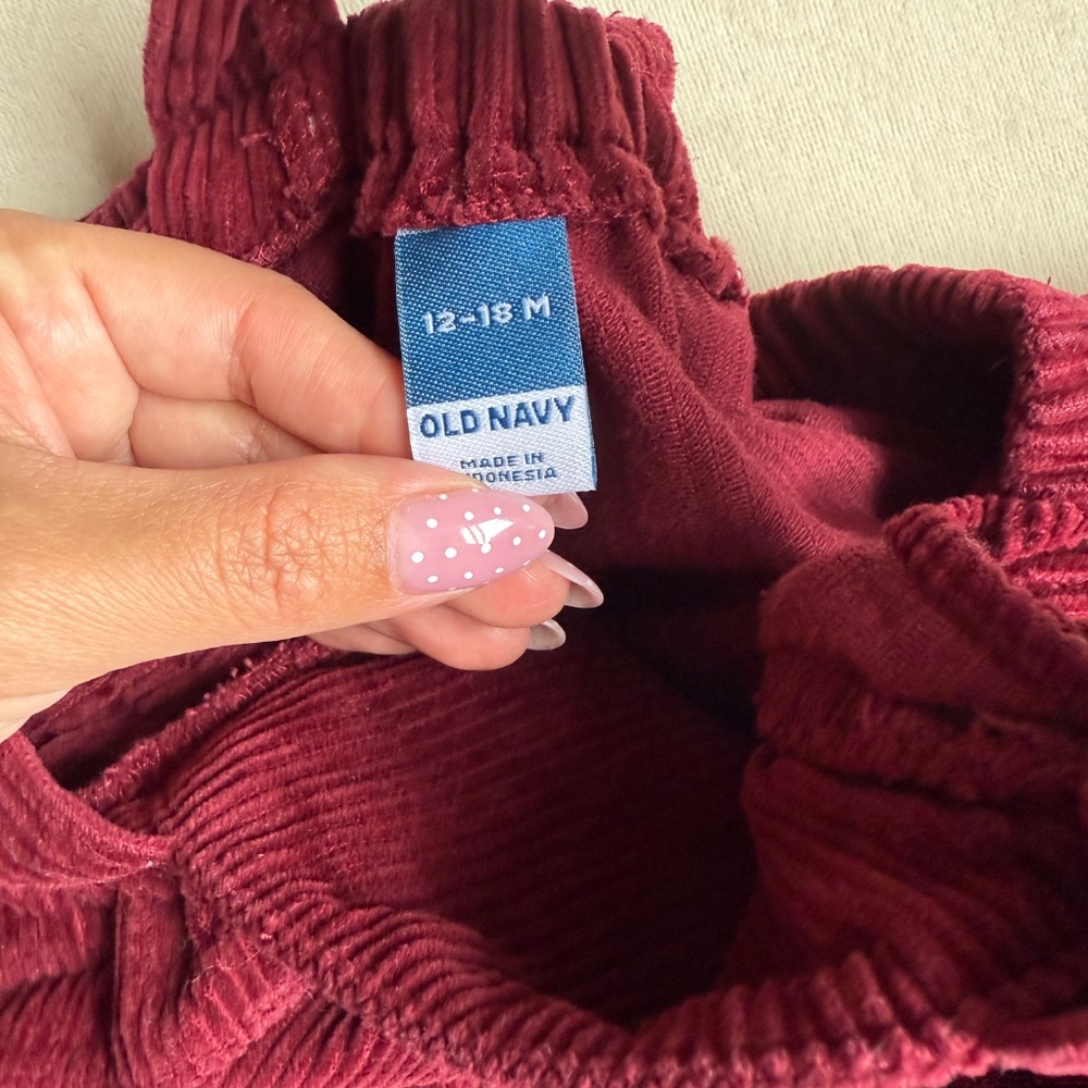 Old Navy Corduroy Romper - Picture 2 of 2